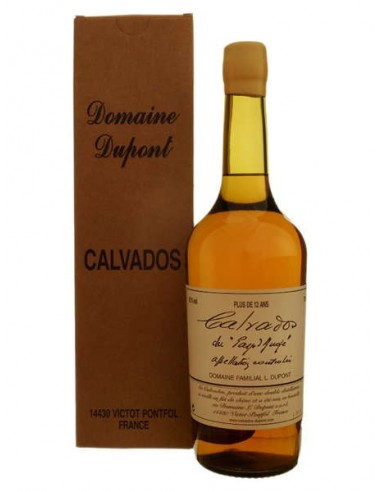 CALVADOS DUPONT PAYS D'AUGE 70 CL