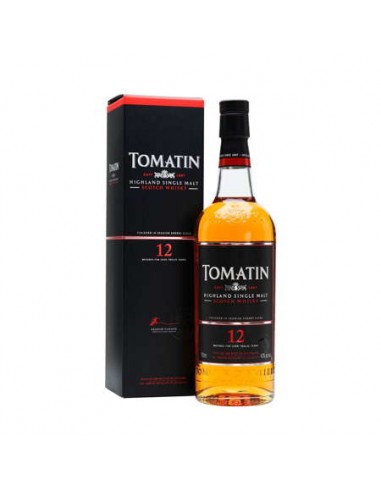 WHISKY BOURBON TOMATIN 12 YEARS MALT...