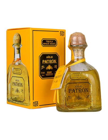 TEQUILA PATRON AÑEJO 75 CL