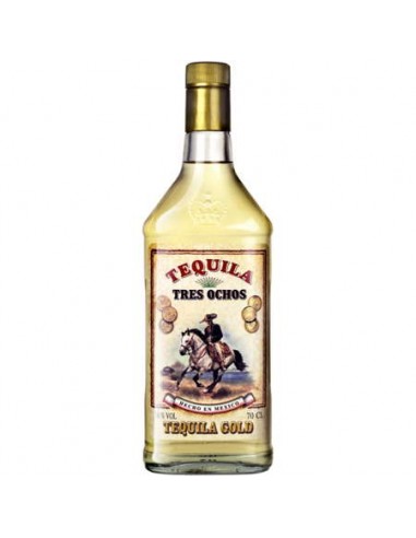 TEQUILA TRES OCHOS GOLD 70 CL
