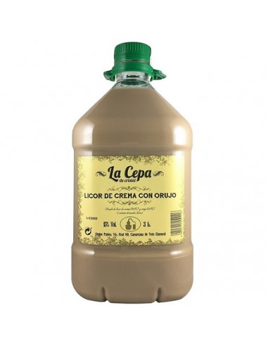 LICOR DE CREMA PANIZO LA CEPA  3 L.