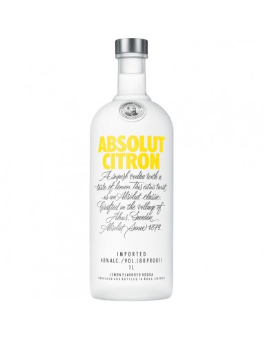 ABSOLUT CITRON 1 LITRO