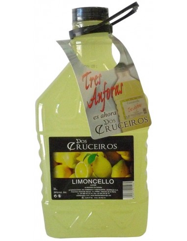 LICOR  DOS CRUCEIROS LIMONCELLO 3 LITROS