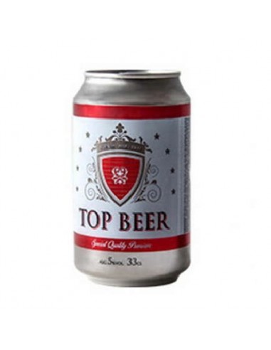 CERVEZA TOP BEER LLAUNA 33CL