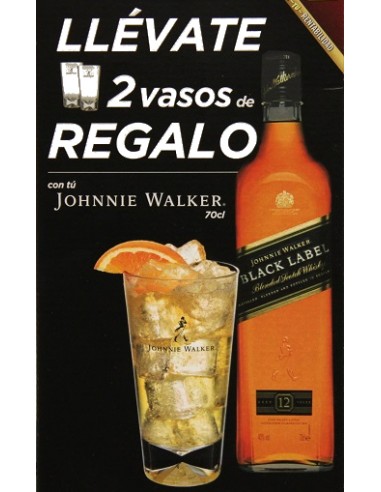 KIT WHISKY JOHNNIE WALKER BLACK LABEL