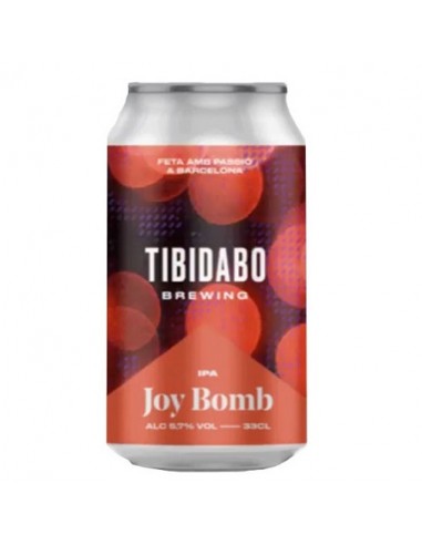 CERVEZA TIBIDABO JOY BOMB LATA 33 CL.
