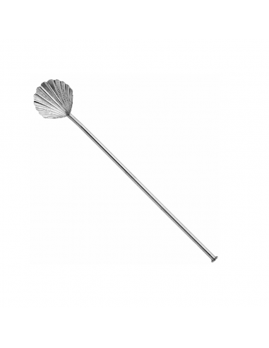 STEEL STRAW SCALLOP STIRRER HEAD
