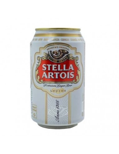 CERVEZA STELLA ARTOIS LATA 33 CL.