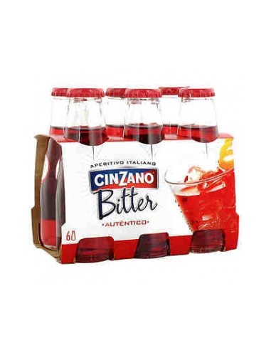 APERITIVO BITTER CINZANO 4X6 10CL.
