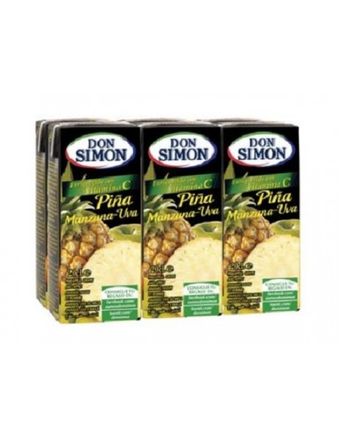ZUMO DON SIMON PIÑA UVA 20 CL