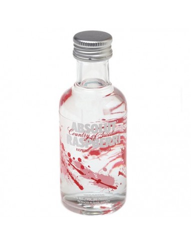 MINIATURA ABSOLUT RASPBERRI 5 CL