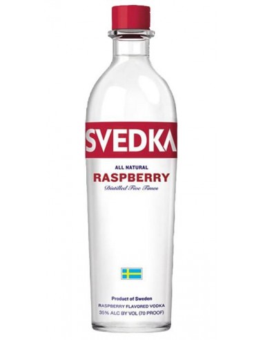 VODKA SVEDKA RASPBERRY 70CL