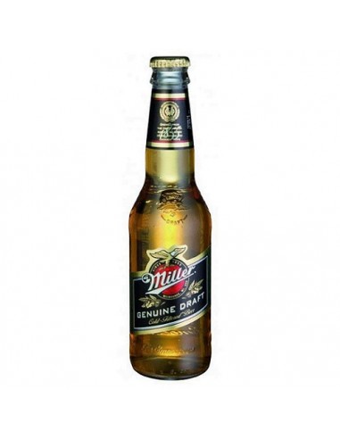 CERVEZA MILLER GENUINE DRAFT 33CL