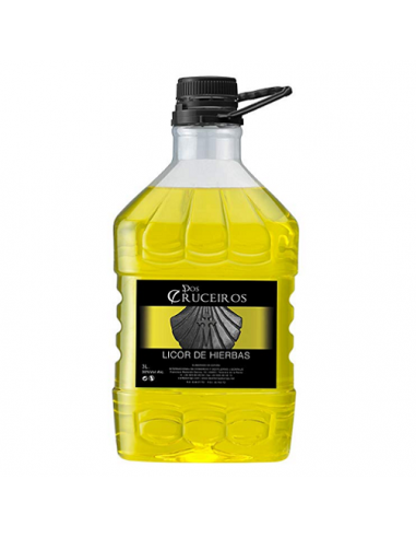 AGUARDIENTE DOS CRUCEIROS HIERBAS 3LITRO