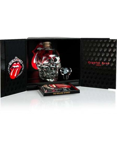 VODKA CRYSTAL HEAD ROLLING STONES 70CL