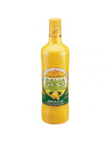 LICOR AREHUCAS PLATANO BANADRINK 70CL