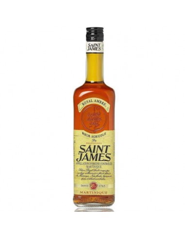 RON SAINT JAMES NEGRO ROYAL AMBRE 70CL