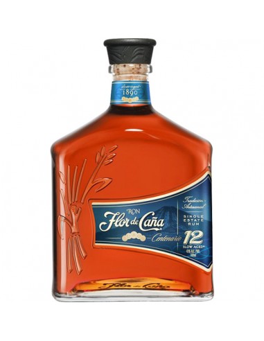 RON FLOR DE CAÑA 12 AÑOS CENTENARIO 70CL