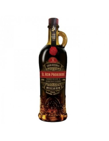 RON PROHIBIDO HABANERO MEXICO 70CL