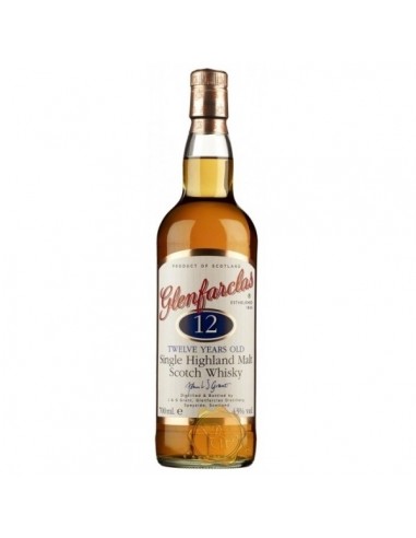 WHISKY GLENFARCLAS 12 AÑOS 70 CL
