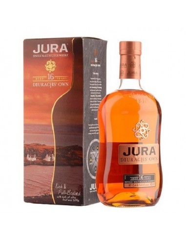 WHISKY ISLA DE JURA 16 AÑOS MALTA LITRO