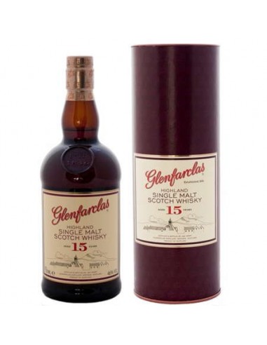 WHISKY GLENFARCLAS 15 AÑOS 70 CL