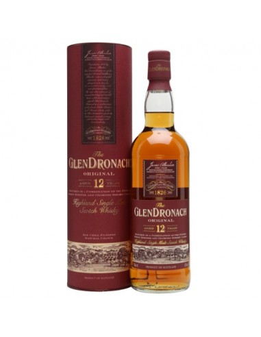 WHISKY GLENDRONACH 12 AÑOS MALTA 70CL