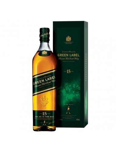 WHISKY J. WALKER GREEN 15 AÑOS  70CL