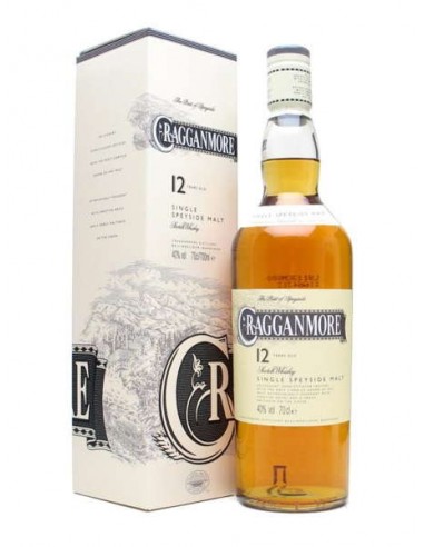 WHISKY CRAGGANMORE 12 AÑOS MALTA 70CL