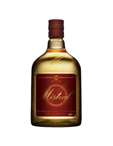 LICOR PISCO RESERVADO MISTRAL 1L